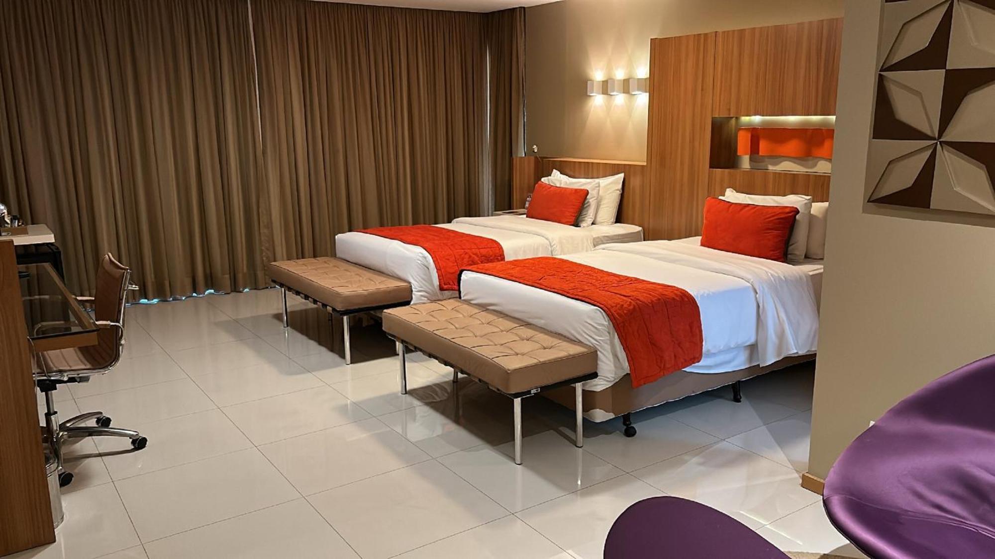 Jade Hotel Brasilia Candangolandia Exterior foto A room at the hotel