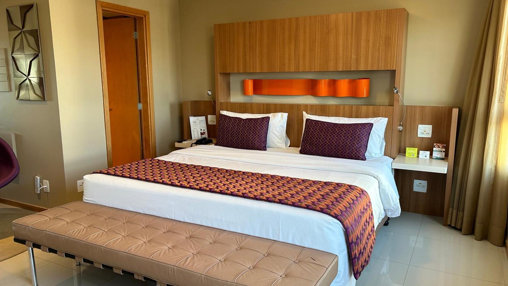 Jade Hotel Brasilia Candangolandia Exterior foto A room at the hotel